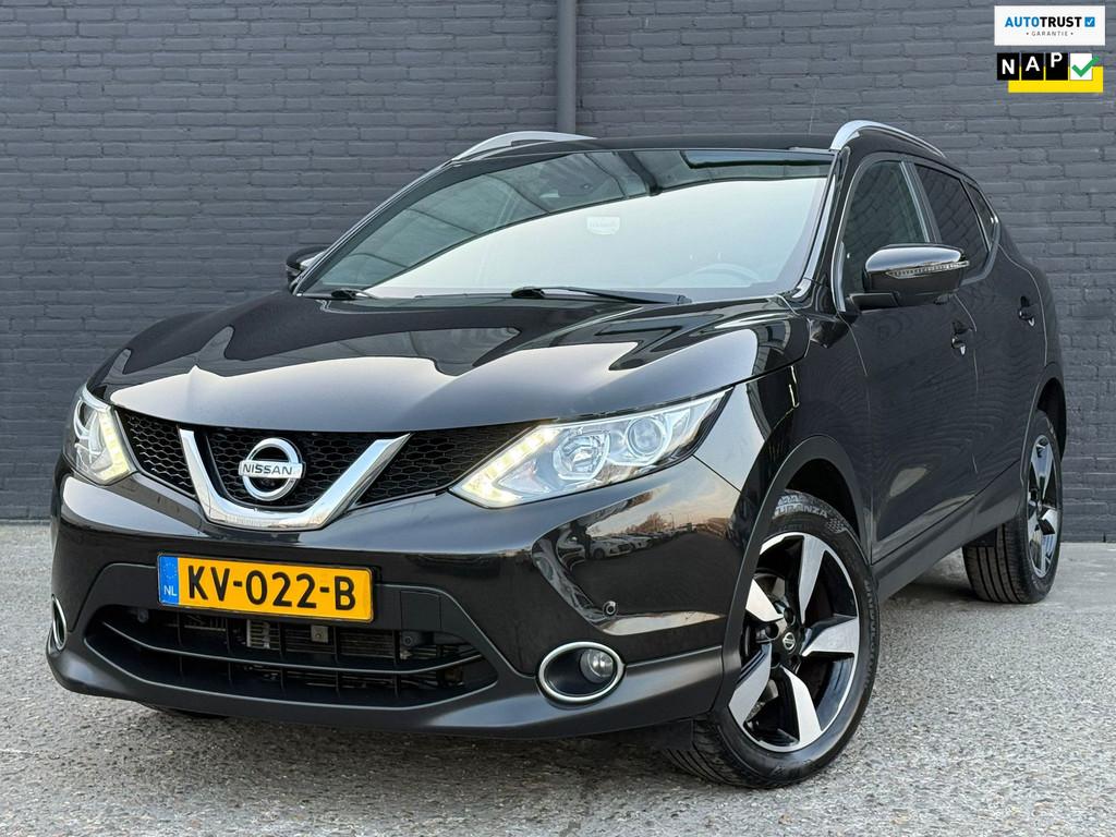 Nissan Qashqai 1.2 N-Vision CAMERA 360| PANO| NAVI | 1STE EI, Auto's, Nissan, Gebruikt, 4 cilinders, Lichtsensor, 116 pk