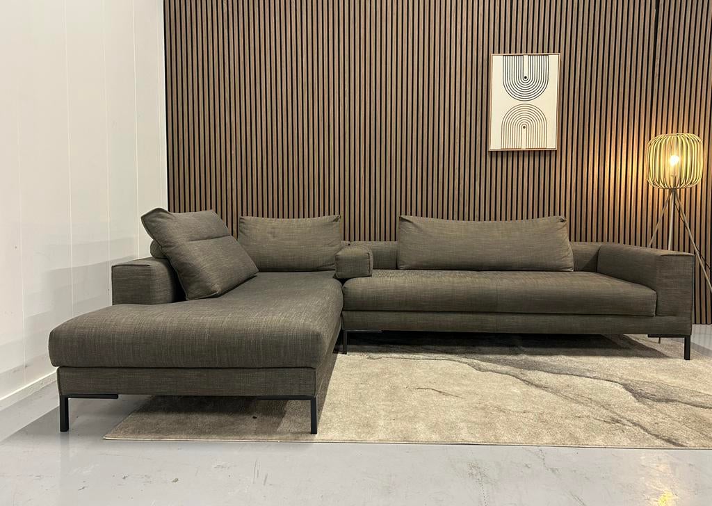 Design On Stock - Hoekbank - Aikon - Bruin / Beige