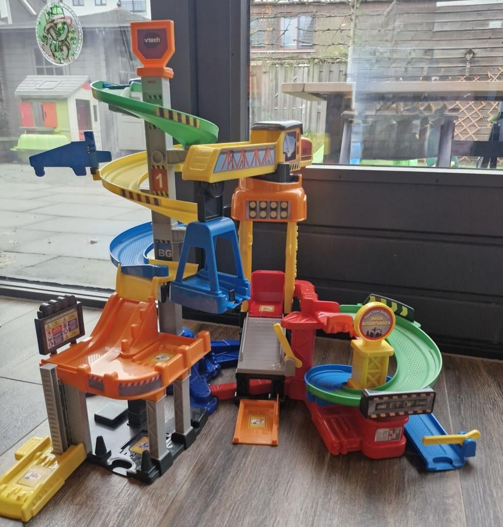 VTech Toet Toet Auto's Mega Bouwplaats, Ophalen, Gebruikt, 2 tot 4 jaar