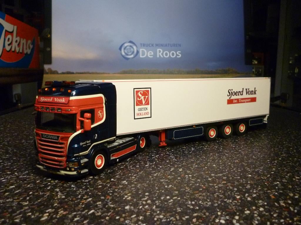WSI Scania Sjoerd Vonk, Hobby en Vrije tijd, Modelauto's | 1:50, Ophalen of Verzenden, Nieuw, Bus of Vrachtwagen, Wsi