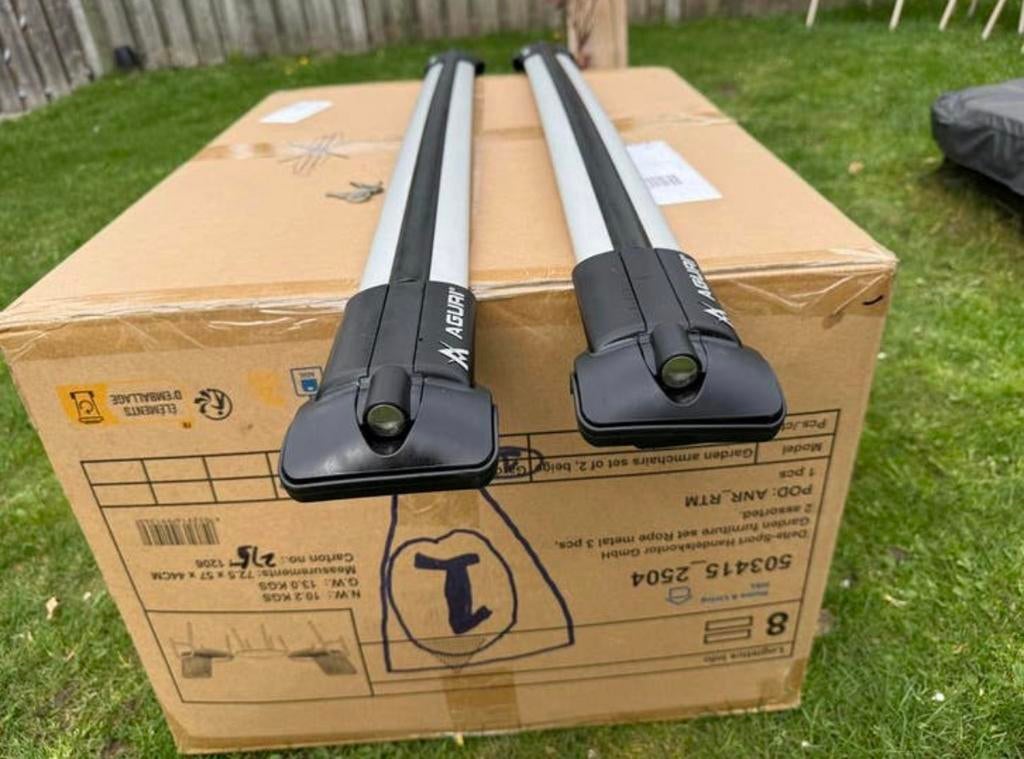 AGURI Prestige Dakdragers S6 (P2+P3), Auto diversen, Dakdragers, Ophalen of Verzenden, Zo goed als nieuw