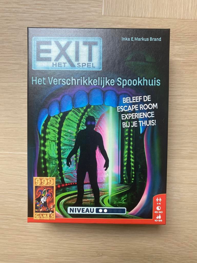 Exit - Het spel ‘Het Verschrikkelijke Spookhuis, Ophalen of Verzenden, Nieuw