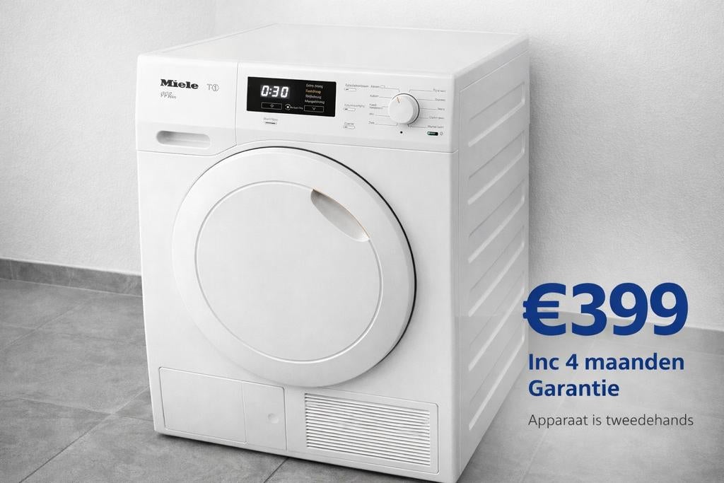 Miele TKB 350 WP Eco warmtepompdroger 8KG, Minder dan 85 cm, 8 tot 10 kg, Ophalen of Verzenden, Zo goed als nieuw