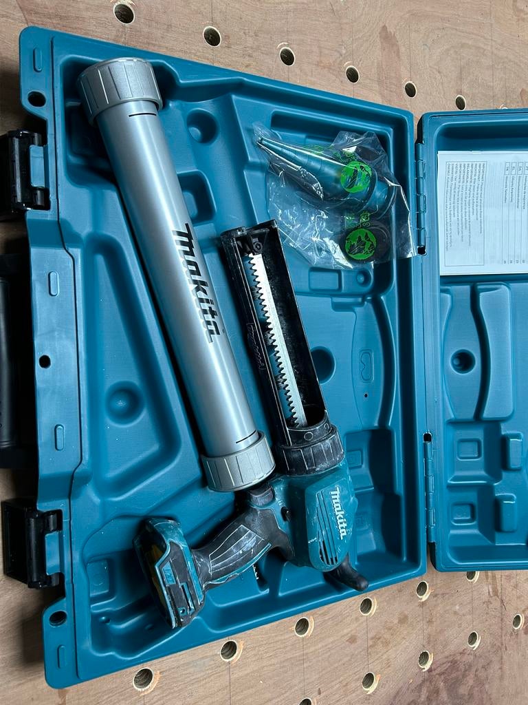 Accu-kitspuit, 6500N, incl. 2 x 21 V 2 Ah accu en oplader