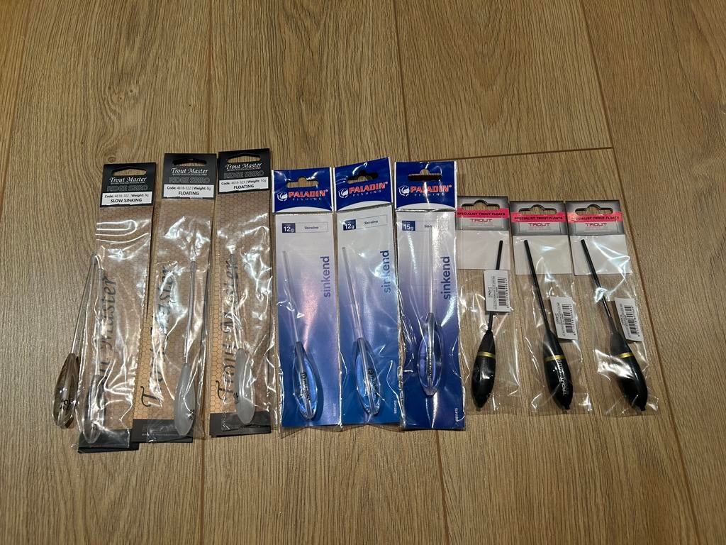 Diverse forel sbiro, Ophalen of Verzenden, Nieuw, Dobber of Lood