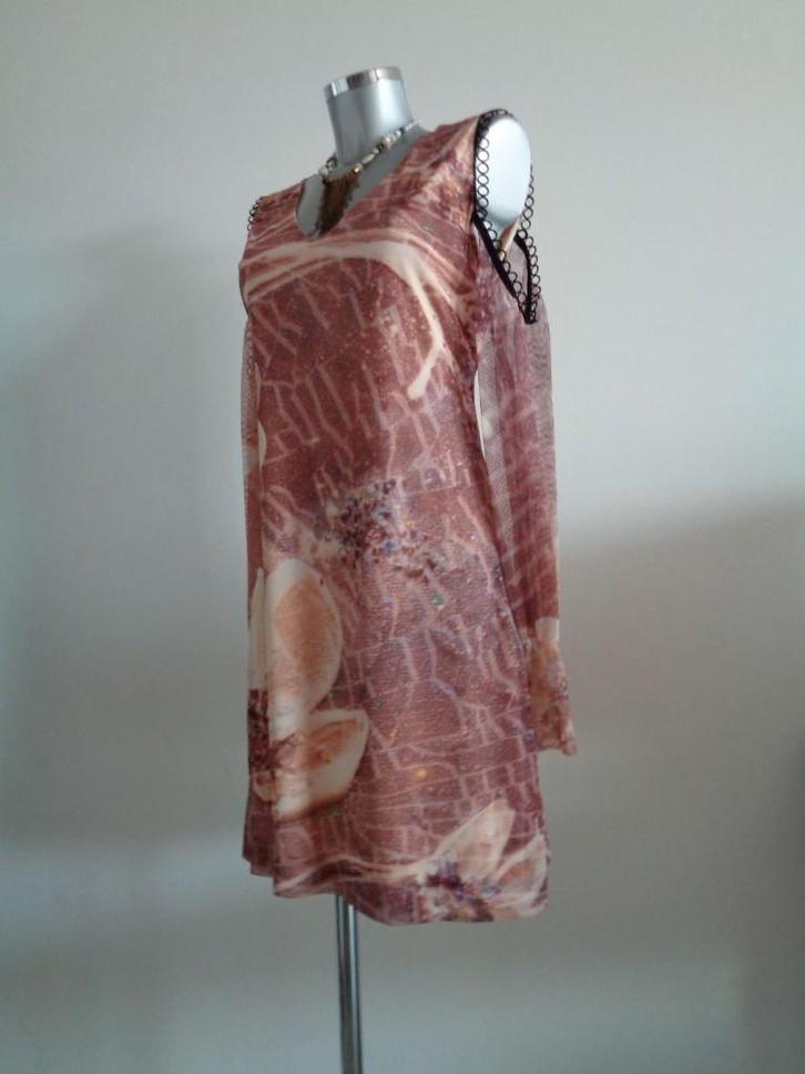 Ana Alcazar off shoulder maat 38 Nieuw met kaartje, Kleding | Dames, Jurken, Nieuw, Maat 38/40 (M), Roze, Knielengte, Ophalen of Verzenden