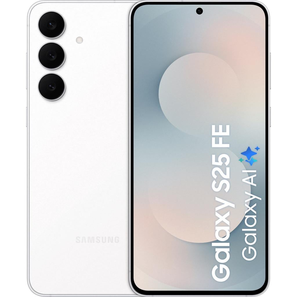 SAMSUNG GALAXY S25 FE 128GB WIT NIEUW !!, Telecommunicatie, Mobiele telefoons | Overige merken, Ophalen, Nieuw, 6 megapixel of meer