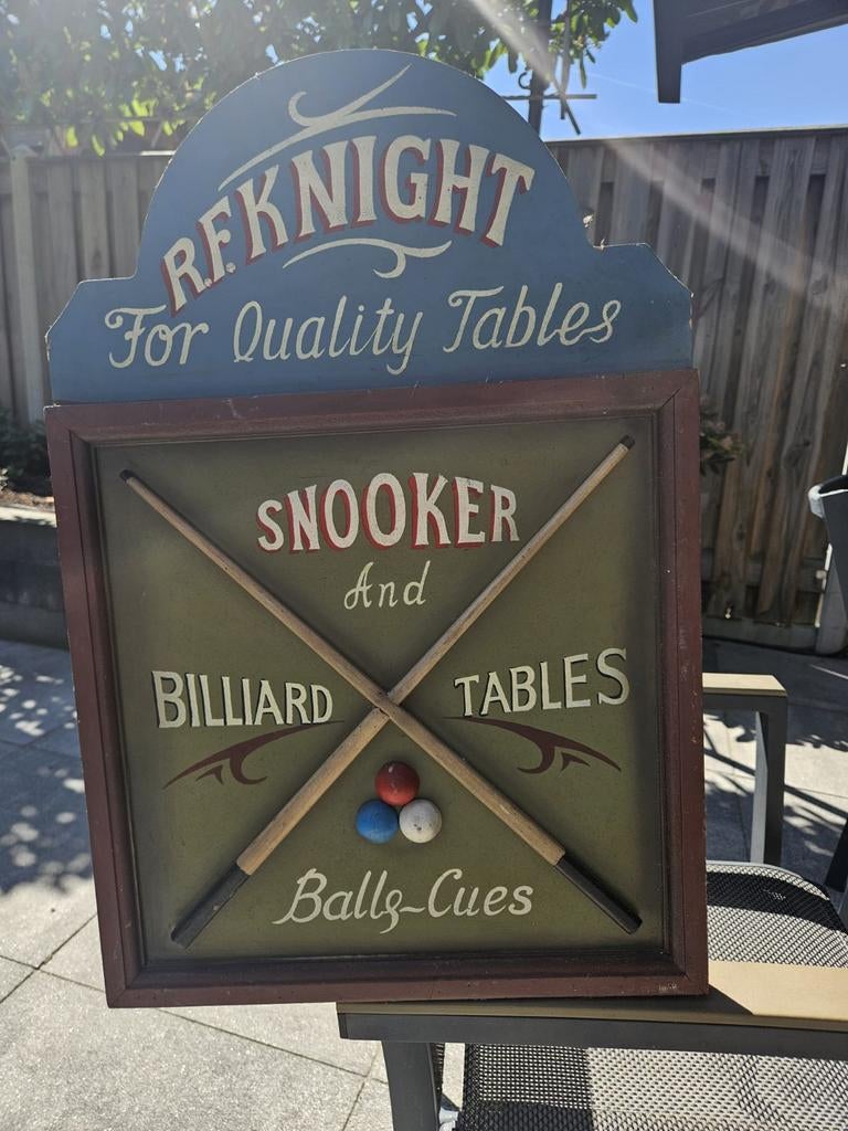 Te koop bord van biljart snooker, Ophalen of Verzenden