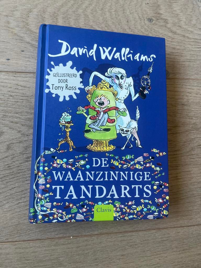 De Waanzinnige Tandarts - David Walliams, Ophalen of Verzenden, Zo goed als nieuw, Fictie algemeen