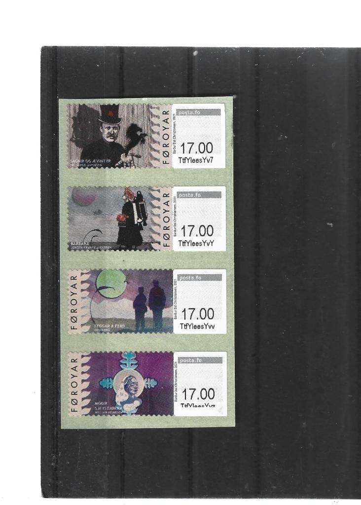 A05 FOROYAR SERIE POSTFRIS, Postzegels en Munten, Postzegels | Europa | Scandinavië, Ophalen of Verzenden, Denemarken, Postfris
