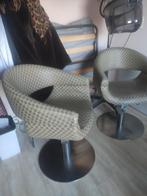 Kapper stoelen in hoogte verstelbaar, Gebruikt, Twee, Overige kleuren, Modern, Kappersstoel