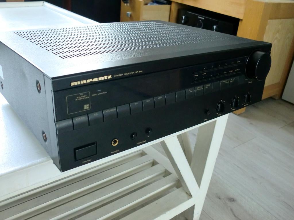Marantz SR-50 FM Stereo Receiver onderhoud gehad., Marantz, Refurbished, Ophalen of Verzenden, Minder dan 60 watt