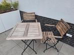 Teakhouten Bistro Tuinset - Inklapbaar & Compact, Gebruikt, Teakhout, Tuinset, Eettafel