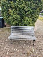 Tweezits tuinbank, Tuin en Terras, Tuinbanken, Ophalen, Gebruikt, Hout