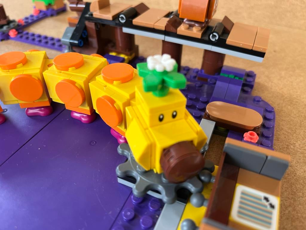 Lego Super Mario - Wigglers giftige moeras (71383), Overige thema's, Lego, Ophalen of Verzenden, Zo goed als nieuw