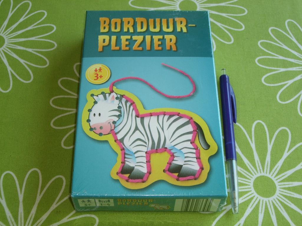 Nieuw in seal: Borduurplezier (zonder naald), Ophalen of Verzenden, Nieuw, Jongen of Meisje