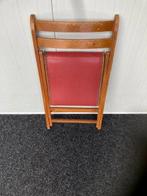 Vintage klapstoel, Ophalen