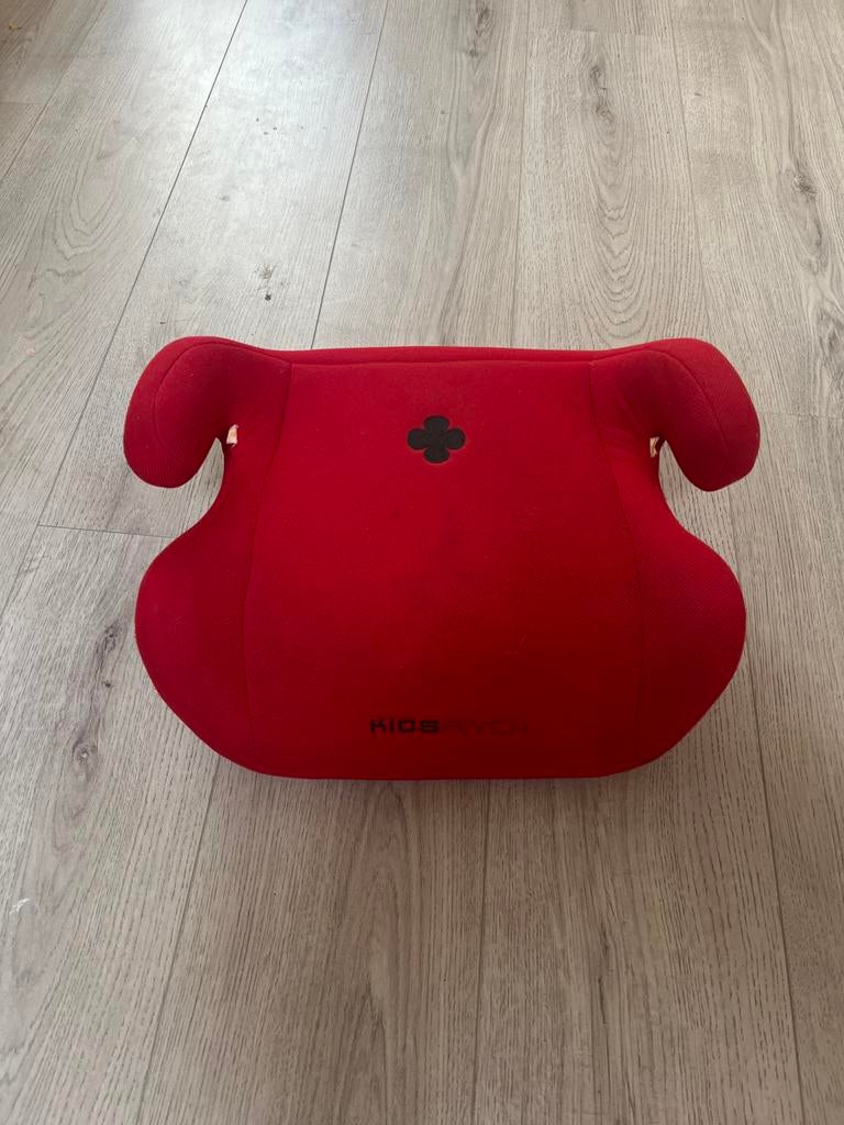 Rood Kidsriver zitverhoger autostoeltje, Overige merken, 15 t/m 36 kg, Ophalen of Verzenden, Gebruikt