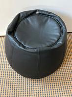 Leuk zit poefje, Huis en Inrichting, Banken | Voetenbanken en Poefen, Ophalen, Zo goed als nieuw, Rechthoekig, Leer