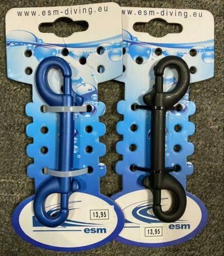 Double ender Heavy Duty RVS diverse maten, DuiksportNL, https://www.duiksport.nl/contact/, Nieuw, Ophalen of Verzenden