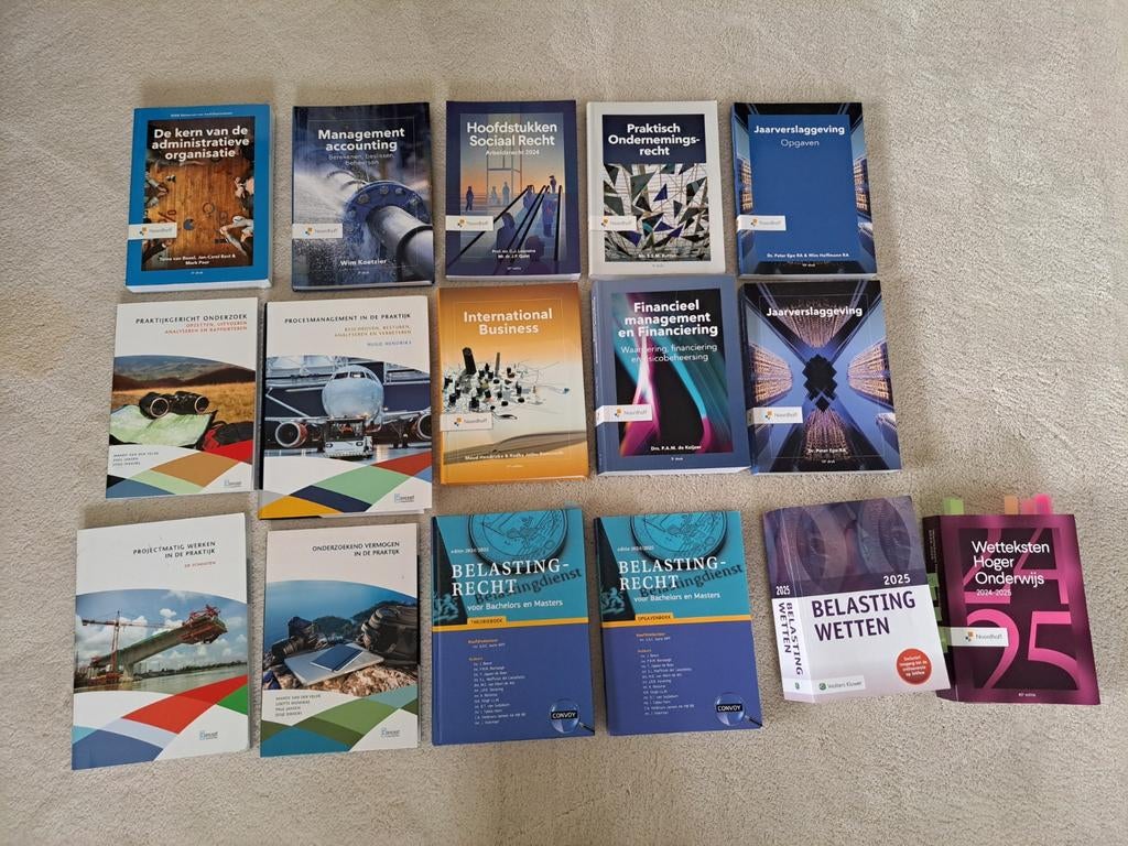HBO Finance Schoolboeken, Ophalen of Verzenden, Zo goed als nieuw, Overige niveaus, Diverse auteurs