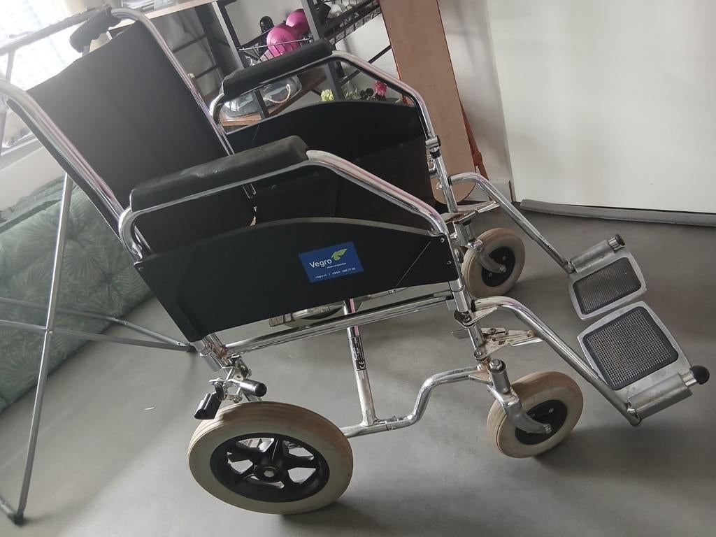 Rolstoel, Ophalen, Gebruikt, Duwrolstoel