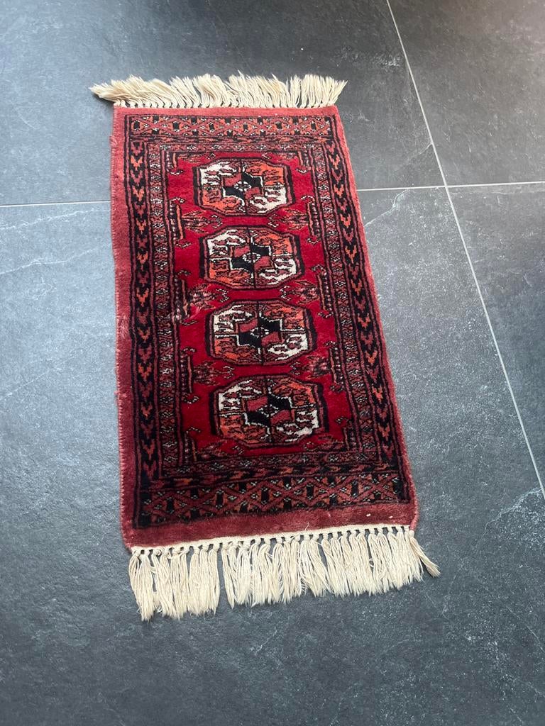 Handgeknoopt Oosterstapijtje, Ophalen, Minder dan 50 cm, 50 tot 100 cm, Zo goed als nieuw