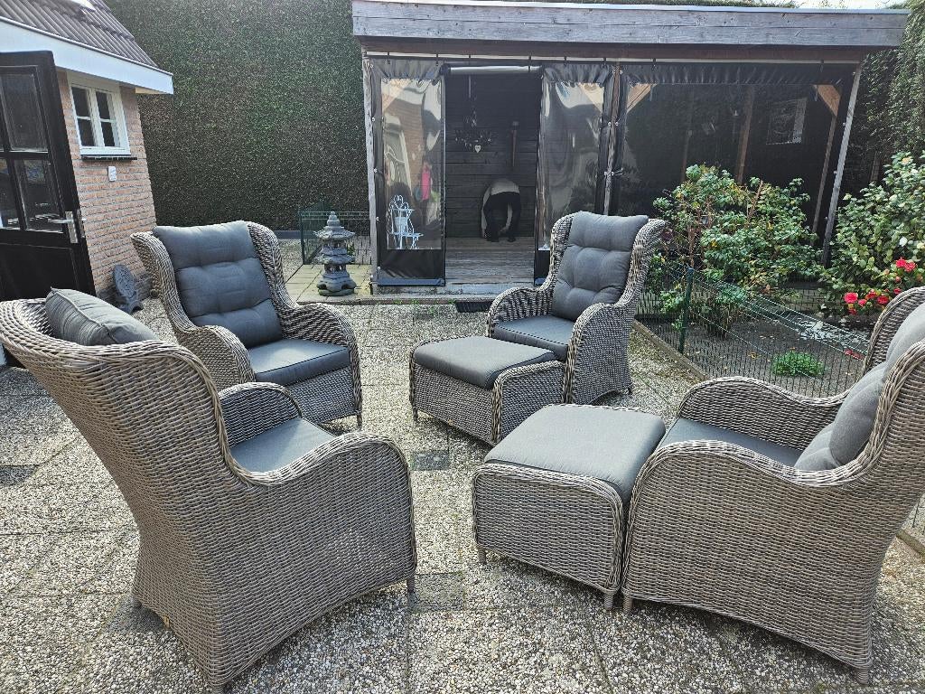 loungestoelen, 4 zitplaatsen, Gebruikt, Stoel, Ophalen of Verzenden