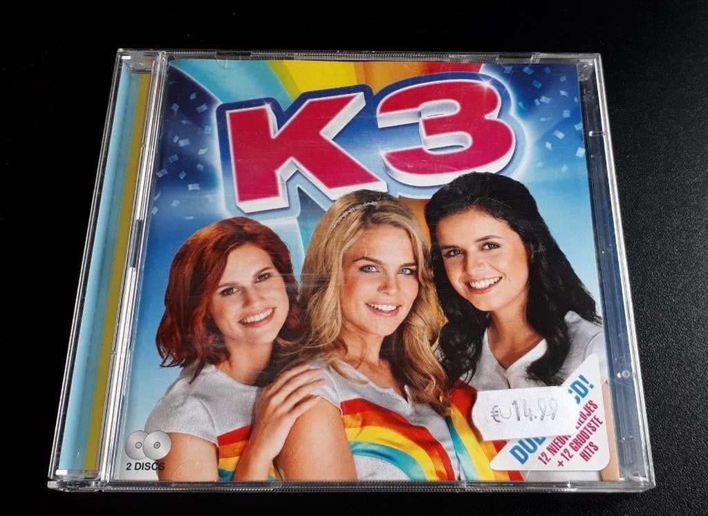 Dubbel CD - K3 - 10 000 luchtballonnen -Hanne/Klaasje/Marthe, Cd's en Dvd's, Cd's | Kinderen en Jeugd, Zo goed als nieuw, Muziek