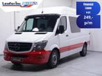Mercedes-Benz Sprinter 316 CDI 163 pk Dubbel Cabine L2H2 Air, 13 km/l, Euro 5, Gebruikt, Zwart