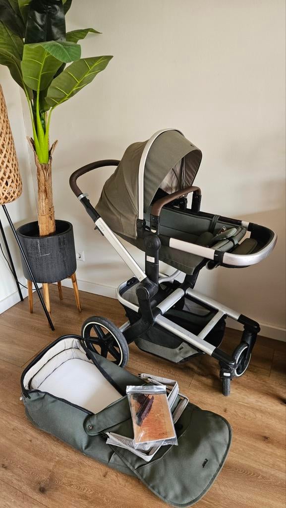 Joolz Day+ kinderwagen met reiswieg en zitje, Gebruikt, Combiwagen, Verstelbare duwstang, Ophalen