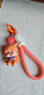Oranje Monchhichi Aap Sleutelhanger / Telefoonketting, Ophalen of Verzenden, Nieuw