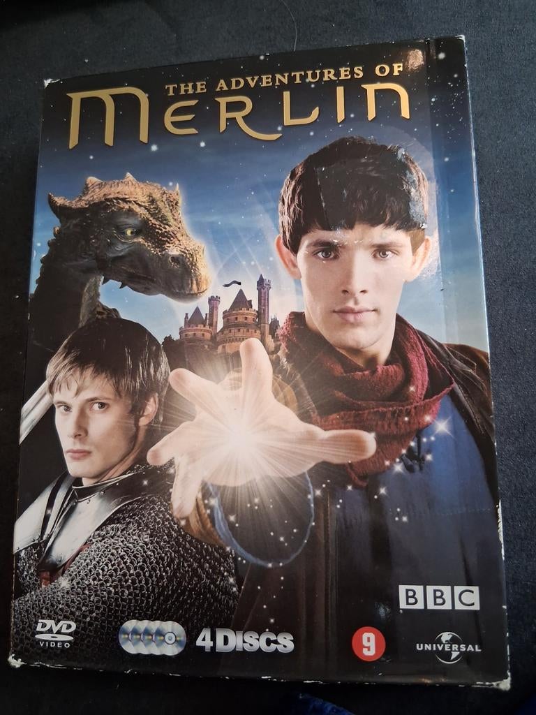 The Adventures of Merlin - Seizoen 1 DVD Boxset, Gebruikt, Boxset, Ophalen of Verzenden, Vanaf 9 jaar