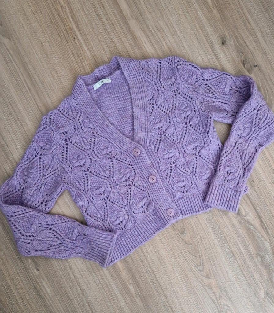 Cardigan, Nieuw, Ophalen of Verzenden, Maat 36 (S), Paars