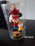 Disney kerst ornament glas muzikant mickey mouse, Ophalen, Mickey Mouse, Zo goed als nieuw, Beeldje of Figuurtje