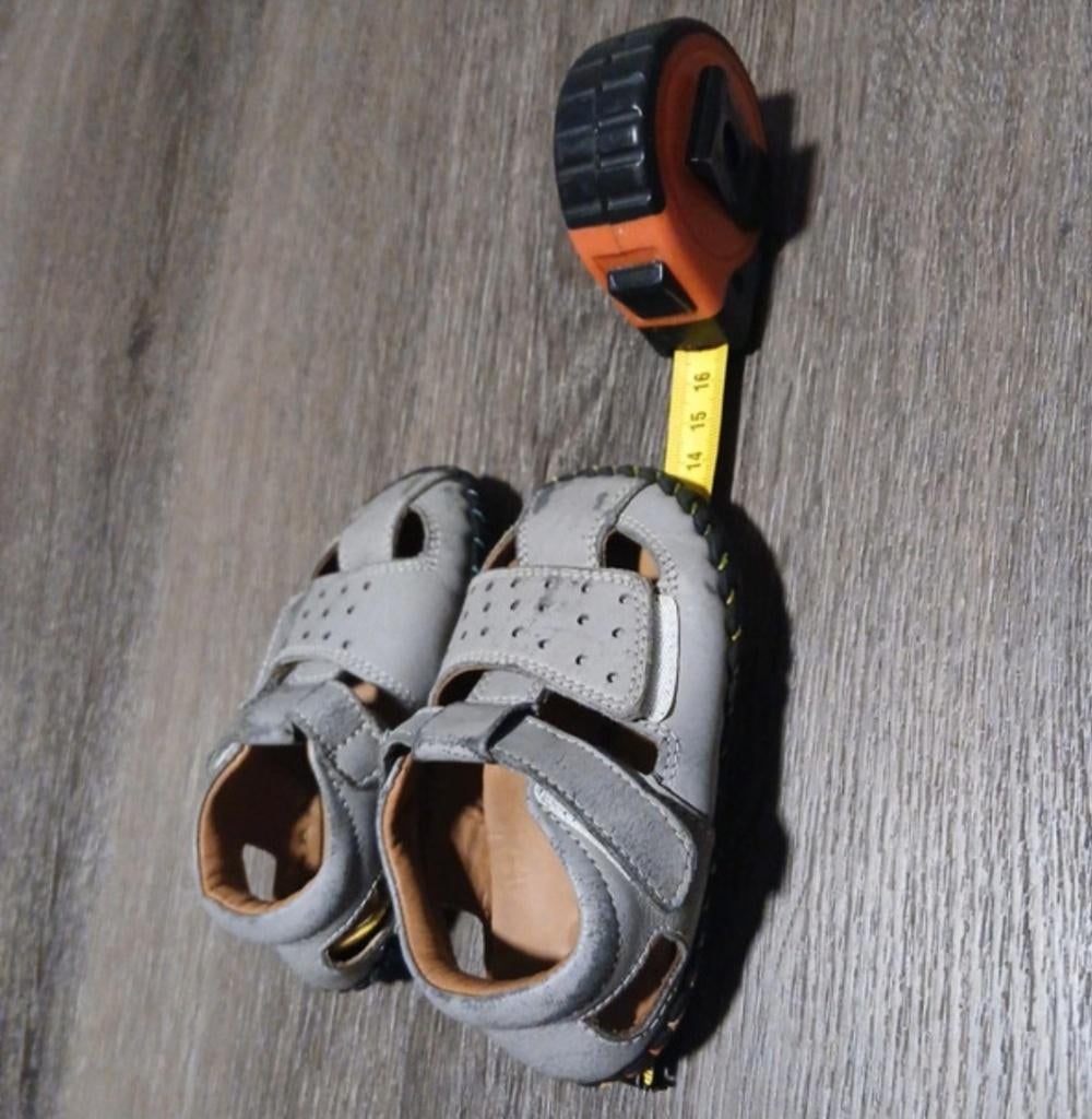 Barefoot sandaaltjes van leer, Kinderen en Baby's, Jongetje of Meisje, Ophalen of Verzenden, Minimus, Gebruikt