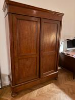 Kledingkast/garderobekast antiek (Van Dijk & Ko), Antiek en Kunst, Antiek | Meubels | Kasten, Ophalen
