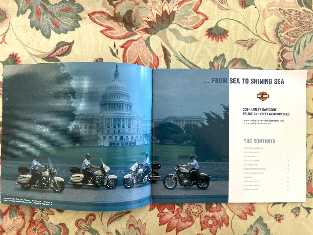 harley davidson brochure, Motoren, Handleidingen en Instructieboekjes, Ophalen of Verzenden, Harley-Davidson of Buell