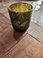 Groen windlicht van Riviera Maison, Huis en Inrichting, Woonaccessoires | Kandelaars en Kaarsen, Overige materialen, Gebruikt