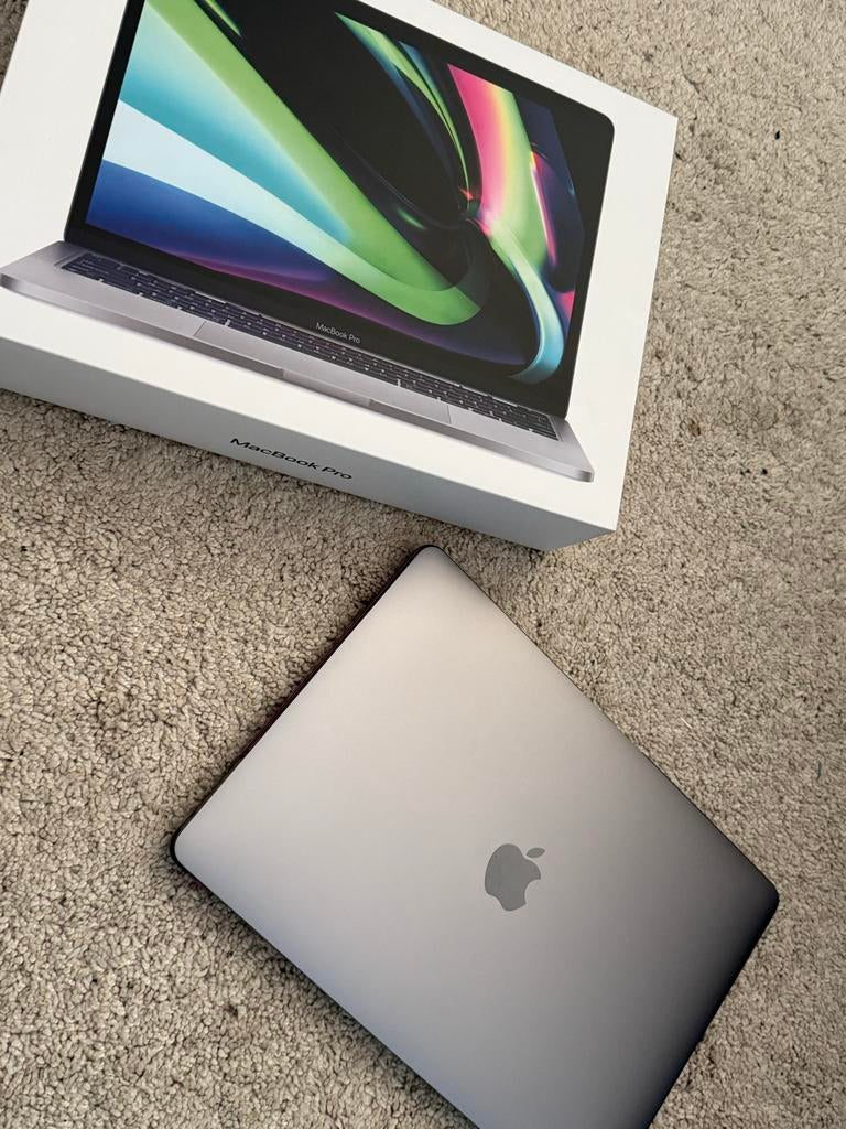 MacBook Pro 2020 M1 - Zo goed als nieuw, Computers en Software, Apple Macbooks, MacBook Pro, 256 GB, Qwerty, 8 GB