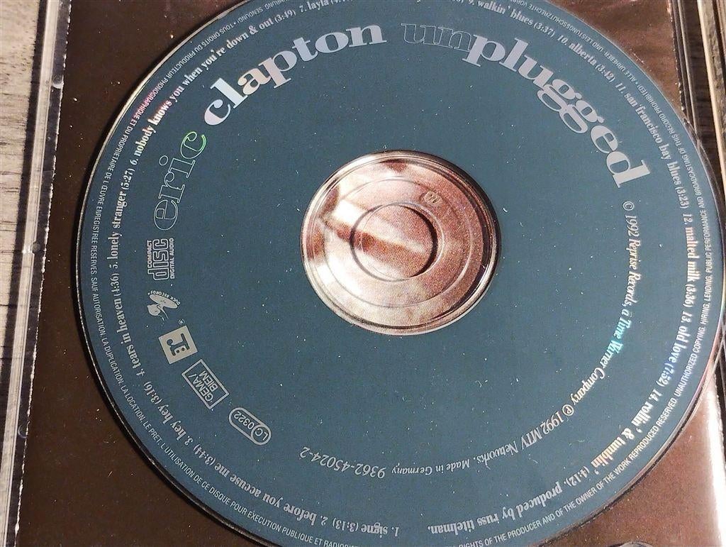 Eric Clapton - Unplugged, Ophalen of Verzenden, Zo goed als nieuw