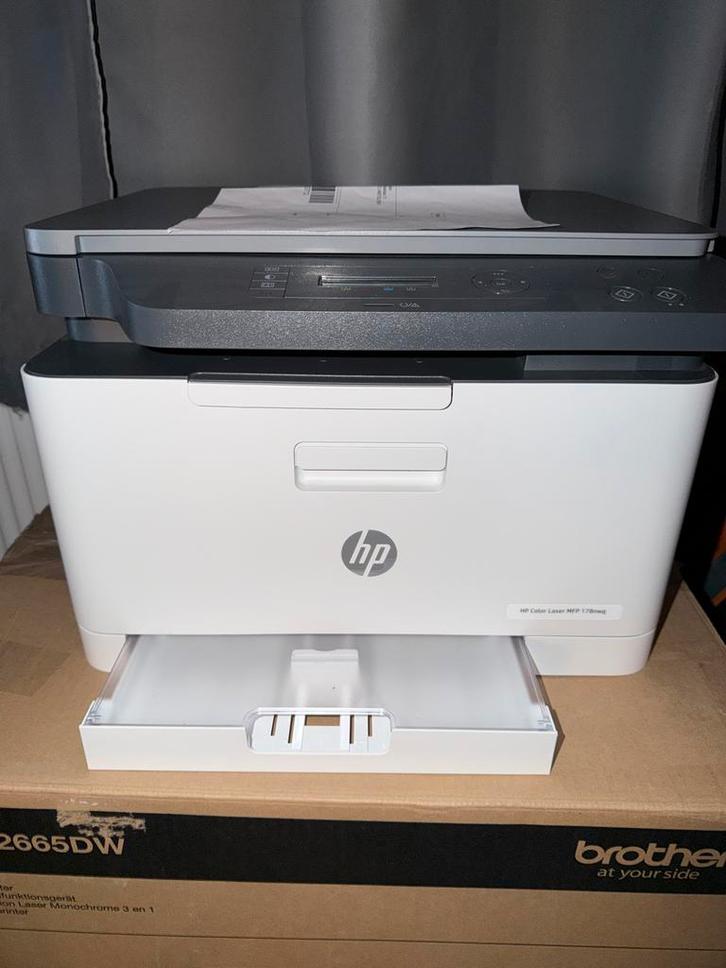 HP Color Laser MFP 178nwg - All-in-One Printer, Computers en Software, Printers, Gebruikt, All-in-one, Laserprinter, Kleur printen