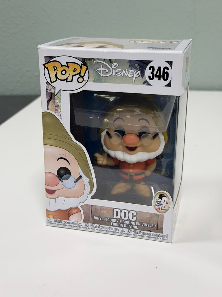Funko Pop Disney Doc #346 Snow White Nieuw Boxed pop! 346, Nieuw, Ophalen of Verzenden, H, H