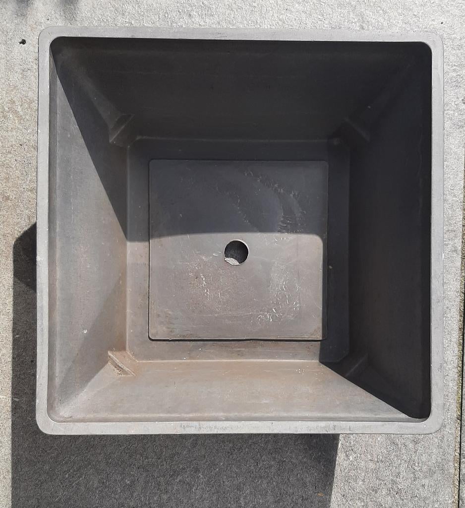 Stevige Elho Plantenbak (vierkant), Kunststof, Gebruikt, Minder dan 30 cm, Minder dan 60 cm