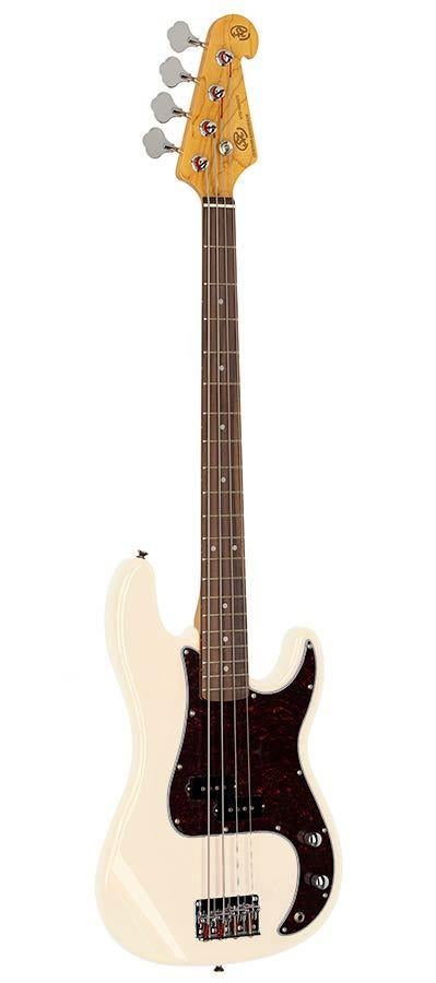 SPB62-VWH SX Retro Series 62 P-style basgitaar Wit, ., Nieuw, ., .