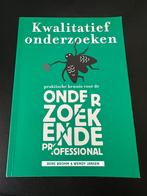 Kwalitatief onderzoeken - Rene Brohm & Wendy Jansen, Ophalen of Verzenden, Zo goed als nieuw