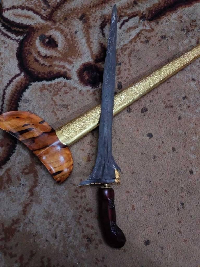 Antieke Keris Sinom 24 Karaat Goud Gayaman Djogja SUT93, Verzenden