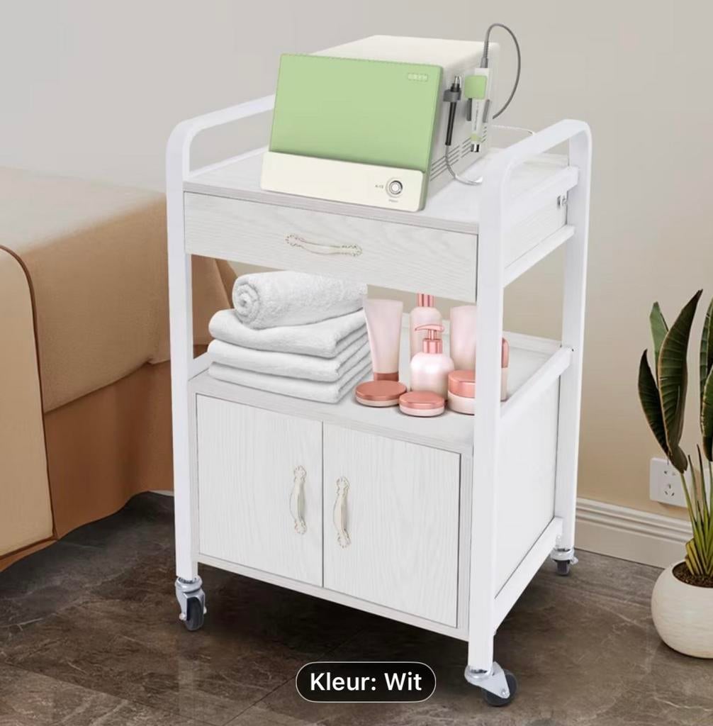 Werktafel voor schoonheidssalon of pedicure, Overige materialen, Minder dan 55 cm, Nieuw, Rechthoekig