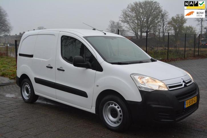 Citroen Berlingo 1.6 BlueHDI 75 Comfort, Auto's, Bestelauto's, Bedrijf, Te koop, ABS, Airconditioning, Boordcomputer, Centrale vergrendeling