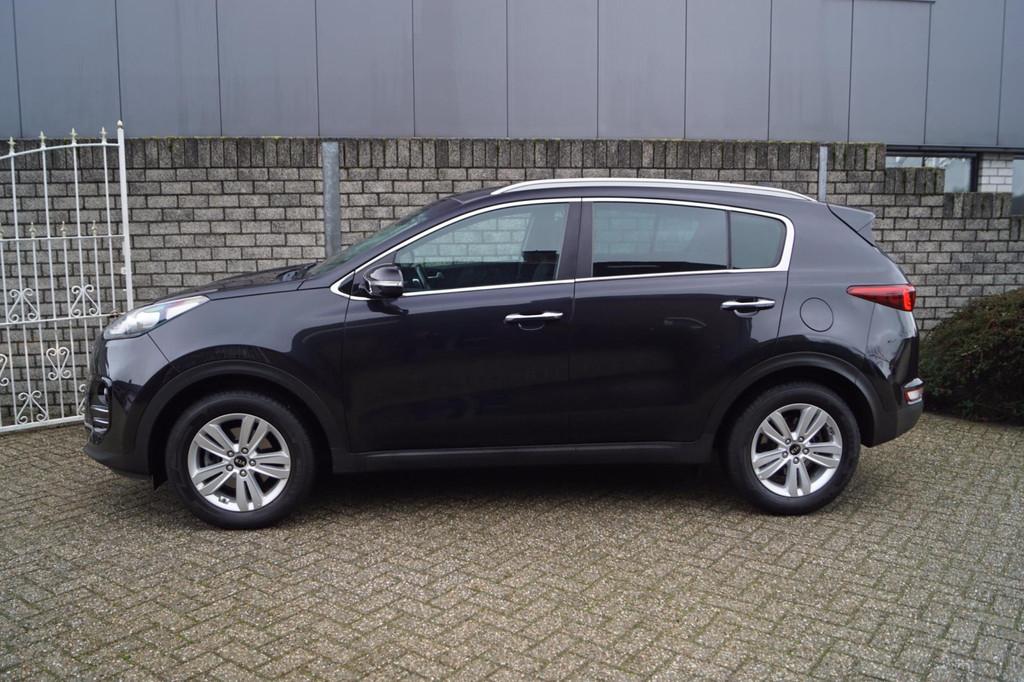 Kia Sportage 1.6 GDI DynamicLine 132 PK Navi Camera Clima Cr, Voorwielaandrijving, Stof, Gebruikt, 4 cilinders